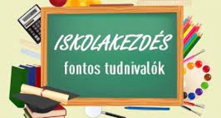 Tanév eleji időpontok