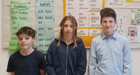 Sikerek a vármegyei német versenyen